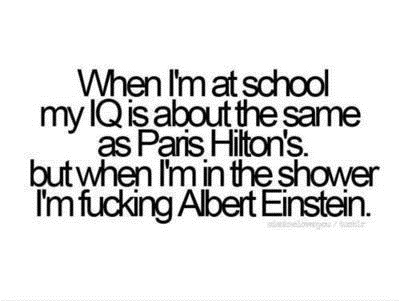 einstein versus paris hilton