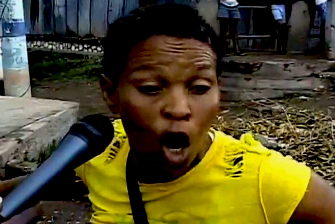 Jamaican woman's cry over flood 